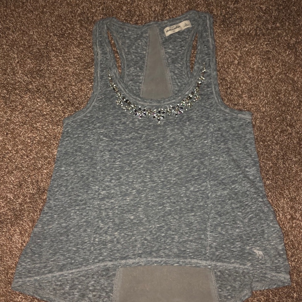 Girls gray tank top